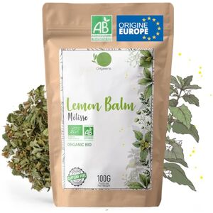 Origeens TISANE MELISSE BIO 100gr Tisane Digestive Relaxante Infusion Mélisse Bio Organic Lemon Balm Tea - Publicité Origeens TISANE MELISSE BIO 100gr Tisane Digestive Relaxante Infusion Mélisse Bio Organic Lemon Balm Tea - Publicité