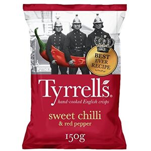 Tyrrells Tyrrell's Sweet Chilli & Red Pepper Potato Chips 150g - Publicité Tyrrells Tyrrell's Sweet Chilli & Red Pepper Potato Chips 150g - Publicité