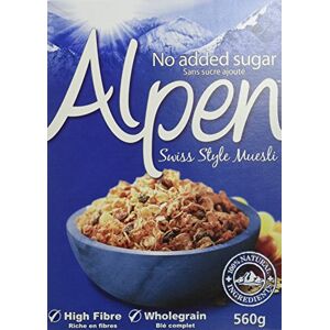 Alpen Céréales Muesli sans Sucres Ajoutés 560 g (L'emballage peut varier) - Publicité