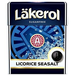 Cloetta Lakerol Licorice Seasalt pastilles 1 Boîte of 25g - Publicité Cloetta Lakerol Licorice Seasalt pastilles 1 Boîte of 25g - Publicité