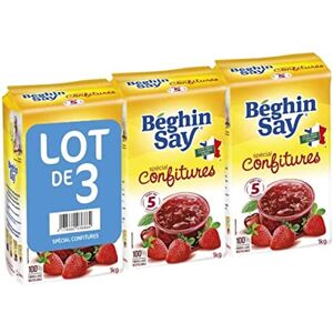 Béghin-Say SUCRE SPECIAL CONFITURES BLANC PAQUET DE 3X1KG - Publicité Béghin-Say SUCRE SPECIAL CONFITURES BLANC PAQUET DE 3X1KG - Publicité