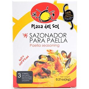 Plaza del Sol Assaisonnement paella (3 x 6 g) - Publicité Plaza del Sol Assaisonnement paella (3 x 6 g) - Publicité