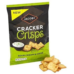 Jacob's Le Craqueur De Jacob Chips Crème Sure Et La Ciboulette 150G Paquet de 6 - Publicité Jacob's Le Craqueur De Jacob Chips Crème Sure Et La Ciboulette 150G Paquet de 6 - Publicité