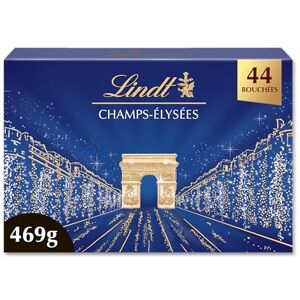Lindt Boîte CHAMPS-ÉLYSÉES Assorti Assortiment de Chocolats au Lait, Noirs et Blancs Pralinés, Croustillants et Onctueux Idéal pour Noël, 469g - Publicité Lindt Boîte CHAMPS-ÉLYSÉES Assorti Assortiment de Chocolats au Lait, Noirs et Blancs Pralinés, Croustillants et Onctueux Idéal pour Noël, 469g - Publicité