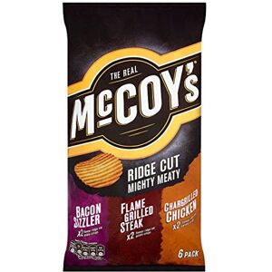McCoy's Mighty Meat Crisps 6 X 27 G - Publicité McCoy's Mighty Meat Crisps 6 X 27 G - Publicité