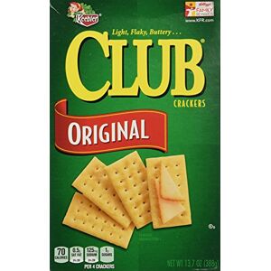 Keebler Club Crackers Original, 13.7 Oz. (Pack of 3) - Publicité