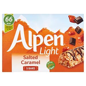 Alpen Barres de céréales légères, caramel salé, 5 x 19 g - Publicité