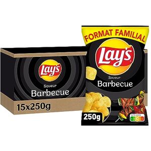 Lay's Barbecue 15x250g - Publicité Lay's Barbecue 15x250g - Publicité