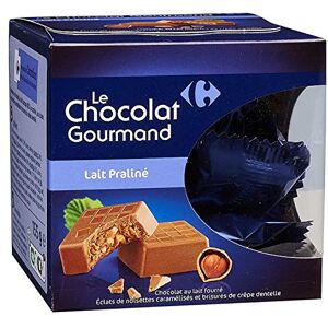 CARREFOUR Chocolats lait praliné la boîte de 155g - Publicité CARREFOUR Chocolats lait praliné la boîte de 155g - Publicité