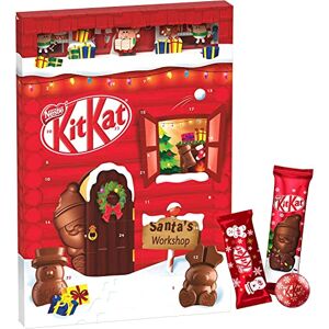 Italian Gourmet E.R. NESTLÉ KITKAT Calendario dell'Avvento Calendrier de l'Avent chocolat avec effet 3D, calendrier de Noël avec 24 figurines en chocolat et boules avec morceaux croustillants, lot de 3 (3 x 208 g) - Publicité Italian Gourmet E.R. NESTLÉ KITKAT Calendario dell'Avvento Calendrier de l'Avent chocolat avec effet 3D, calendrier de Noël avec 24 figurines en chocolat et boules avec morceaux croustillants, lot de 3 (3 x 208 g) - Publicité