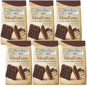 sarcia.eu MULINO BIANCO Mini Fette -Mini biscuits italiens recouverts de chocolat 110g (Mini Fette, x6) - Publicité sarcia.eu MULINO BIANCO Mini Fette -Mini biscuits italiens recouverts de chocolat 110g (Mini Fette, x6) - Publicité