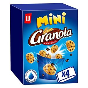 LU GRANOLA Granola Minis Cookies 160G, des biscuits croustillants aux pépites de chocolat pour une pause gourmande. Lot De 4 Vendu Par Lot - Publicité
