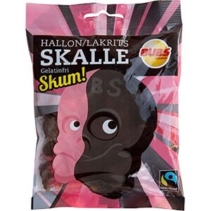 Bubs Skull Raspberry Foam Réglisse 2 Pack of 90g - Publicité Bubs Skull Raspberry Foam Réglisse 2 Pack of 90g - Publicité