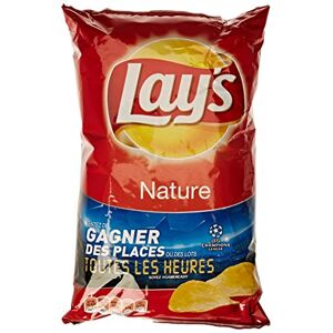 Lay's Chips Nature 150 g Lot de 10 - Publicité