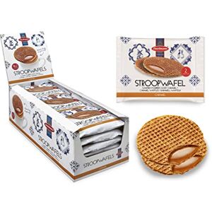Daelmans Stroopwafels Gaufrettes au caramel 78 g x 18 dans une boîte Authentique gaufre hollandaise - Publicité Daelmans Stroopwafels Gaufrettes au caramel 78 g x 18 dans une boîte Authentique gaufre hollandaise - Publicité