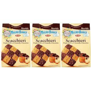 sarcia.eu MULINO BIANCO Scacchieri Biscuits italiens au chocolat et au caramel 300g x 3 parcelles (Scacchieri, x3) - Publicité sarcia.eu MULINO BIANCO Scacchieri Biscuits italiens au chocolat et au caramel 300g x 3 parcelles (Scacchieri, x3) - Publicité