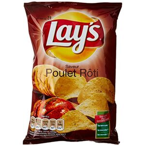 Lay's Chips Saveur Poulet Rôti le sachet de 45 g - Publicité Lay's Chips Saveur Poulet Rôti le sachet de 45 g - Publicité