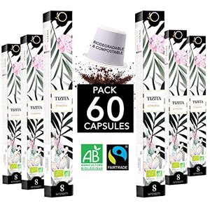Origeens Capsules Nespresso Compatible Café BIO Fairtrade Arabica single Origin Ethiopie (Moka) TIZITA 60 Capsules Biodégradables Compostables Torréfaction Artisanale - Publicité Origeens Capsules Nespresso Compatible Café BIO Fairtrade Arabica single Origin Ethiopie (Moka) TIZITA 60 Capsules Biodégradables Compostables Torréfaction Artisanale - Publicité