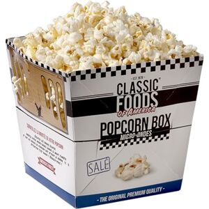CLASSIC FOODS OF AMERICA Popcorn Box Sale 100 g - Publicité CLASSIC FOODS OF AMERICA Popcorn Box Sale 100 g - Publicité