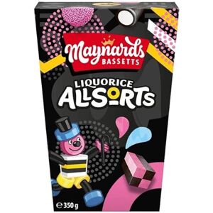 Maynards Bassetts - Allsorts - Liquorice - 400 g - bonbons - Publicité Maynards Bassetts - Allsorts - Liquorice - 400 g - bonbons - Publicité