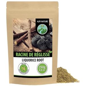 Alpi Nature Racine de Réglisse Tisane 250g, Racine de Reglisse Séchée et Coupée, Thé en Vrac - Publicité Alpi Nature Racine de Réglisse Tisane 250g, Racine de Reglisse Séchée et Coupée, Thé en Vrac - Publicité
