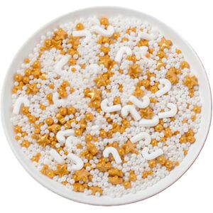 HoolySeek Sucre perlé comestible (85 g) Perles de sucre pour pâtisserie de Noël Sucres décoratifs mélangés Convient pour les gâteaux, cupcakes, biscuits (Cupidon de Noël) - Publicité HoolySeek Sucre perlé comestible (85 g) Perles de sucre pour pâtisserie de Noël Sucres décoratifs mélangés Convient pour les gâteaux, cupcakes, biscuits (Cupidon de Noël) - Publicité