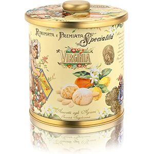 Amaretti Virginia Biscuit Amaretti doux à l'orange et au citron, 220 g, fabriqué en Italie - Publicité Amaretti Virginia Biscuit Amaretti doux à l'orange et au citron, 220 g, fabriqué en Italie - Publicité