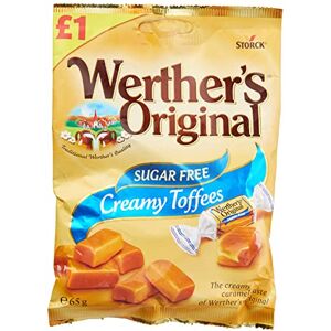 Werther's Original Caramel crémeux, sans sucre, idéal pour Pâques, 65 g (lot de 1) - Publicité Werther's Original Caramel crémeux, sans sucre, idéal pour Pâques, 65 g (lot de 1) - Publicité