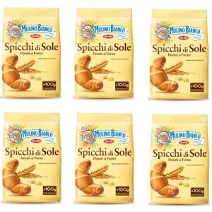 Mulino Bianco Lot de 6 biscuits Spicchi di sole 900 g Italie Biscuits biscuits gâteaux - Publicité Mulino Bianco Lot de 6 biscuits Spicchi di sole 900 g Italie Biscuits biscuits gâteaux - Publicité