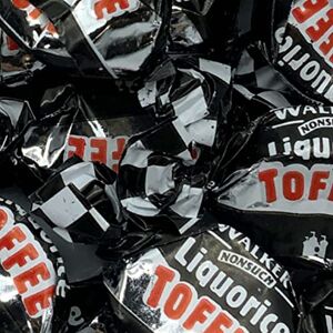 Walker's Nonsuch - Liquorice Toffees - 1KG - Toffees - Publicité Walker's Nonsuch - Liquorice Toffees - 1KG - Toffees - Publicité