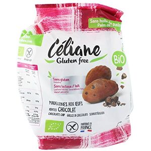 Celiane RECETTES DE Madeleines aux pépites de chocolat sans gluten Bio 180G - Publicité Celiane RECETTES DE Madeleines aux pépites de chocolat sans gluten Bio 180G - Publicité