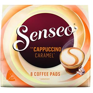 Senseo Dosettes à Café Cappuccino Caramel 10 x 8 Dosettes - Publicité Senseo Dosettes à Café Cappuccino Caramel 10 x 8 Dosettes - Publicité