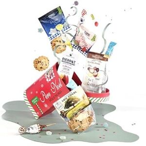 Cellier du Périgord Panier Cadeau Gourmand Coffret Enfants 2025, assortiment de bonbons, biscuits et chocolats, 7 pièces, 191 g, boîte aux lettres Noël 20x10x12 cm, sans alcool - Publicité Cellier du Périgord Panier Cadeau Gourmand Coffret Enfants 2025, assortiment de bonbons, biscuits et chocolats, 7 pièces, 191 g, boîte aux lettres Noël 20x10x12 cm, sans alcool - Publicité