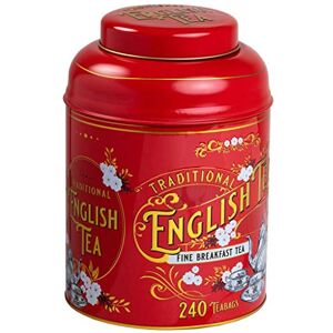 English Teas Vintage Victorian Deluxe Tea Caddy - Berry Red - Boîte à thé - Publicité English Teas Vintage Victorian Deluxe Tea Caddy - Berry Red - Boîte à thé - Publicité