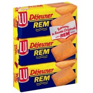 genéric LU REM Rem Déjeuner 752G Quatre Articles - Publicité genéric LU REM Rem Déjeuner 752G Quatre Articles - Publicité
