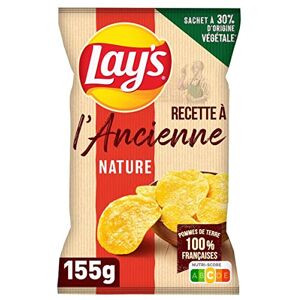 AUCHAN Lot de 3 unités *** LAY'S Chips recette à l'ancienne nature 155g - Publicité AUCHAN Lot de 3 unités *** LAY'S Chips recette à l'ancienne nature 155g - Publicité