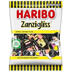 HARIBO Zanzigliss Sachet 300G Lot De 4 - Publicité HARIBO Zanzigliss Sachet 300G Lot De 4 - Publicité