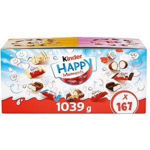 Kinder - Happy Moments - Mini Variété - Chocolats - Coffret cadeau - Publicité Kinder - Happy Moments - Mini Variété - Chocolats - Coffret cadeau - Publicité