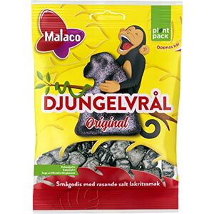 Cloetta Malaco Djungelvral Réglisse Supersalée 80 g - Publicité Cloetta Malaco Djungelvral Réglisse Supersalée 80 g - Publicité