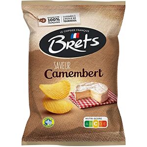 Epicerie salée BRET'S Chips Saveur Camembert 125G Lot De 4 - Publicité Epicerie salée BRET'S Chips Saveur Camembert 125G Lot De 4 - Publicité