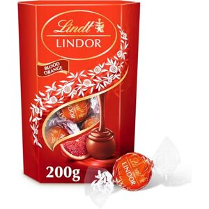 Lindt Cornet LINDOR Chocolat au Lait-Orange Cœur fondant Idéal pour Noël, 200g - Publicité Lindt Cornet LINDOR Chocolat au Lait-Orange Cœur fondant Idéal pour Noël, 200g - Publicité