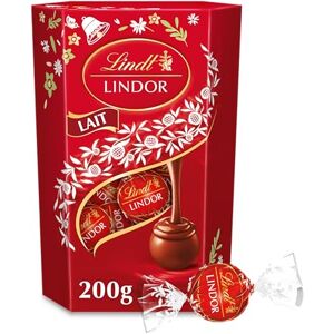 Lindt Cornet LINDOR Chocolat au Lait Idéal pour Pâques, 200g - Publicité Lindt Cornet LINDOR Chocolat au Lait Idéal pour Pâques, 200g - Publicité