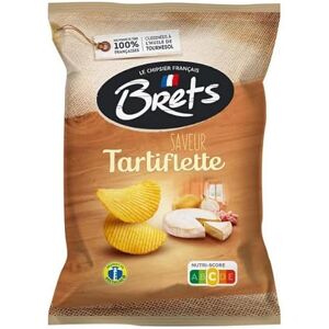 genéric BRETS Chips Saveur Tartiflette 125G Quatre Articles - Publicité genéric BRETS Chips Saveur Tartiflette 125G Quatre Articles - Publicité