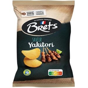 Brets BRET'S Chips Saveur Yakitori 125G Lot De 4 Livraison Gratuite - Publicité Brets BRET'S Chips Saveur Yakitori 125G Lot De 4 Livraison Gratuite - Publicité