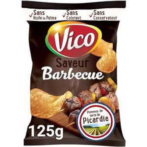 Génerique VICO Vico Chips Saveur Barbecue 125G Lot De (5) livraison offerte - Publicité Génerique VICO Vico Chips Saveur Barbecue 125G Lot De (5) livraison offerte - Publicité