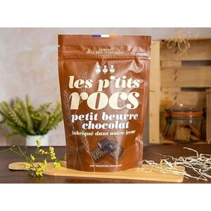 Les p'tits rocs Biscuits petit beurre Chocolat 150g - Publicité Les p'tits rocs Biscuits petit beurre Chocolat 150g - Publicité