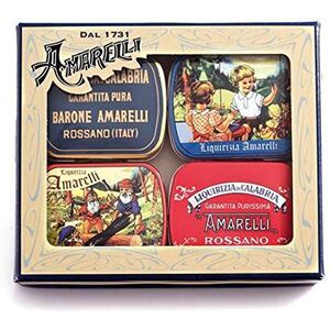 Aromataste Boîte de Réglisse Goûts Assortis Coffret Cadeau (4 X 20g) - Publicité Aromataste Boîte de Réglisse Goûts Assortis Coffret Cadeau (4 X 20g) - Publicité