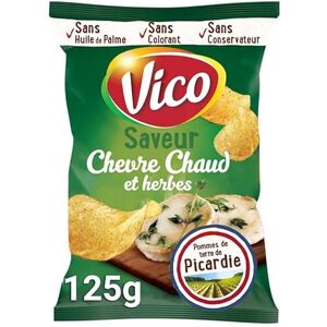 Génerique VICO Vico Chips Saveur Chèvre Chaud Et Herbes 125G Lot De (3) livraison offerte - Publicité Génerique VICO Vico Chips Saveur Chèvre Chaud Et Herbes 125G Lot De (3) livraison offerte - Publicité