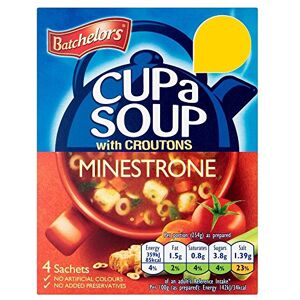 Batchelors Soupe en sachet Cup A Soup minestrone lot de 4 boîtes de 94 g - Publicité Batchelors Soupe en sachet Cup A Soup minestrone lot de 4 boîtes de 94 g - Publicité
