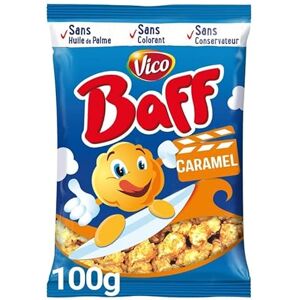 Epicerie salée VICO BAFF Baff Pop-Corn Caramel 100G Lot De 3 - Publicité Epicerie salée VICO BAFF Baff Pop-Corn Caramel 100G Lot De 3 - Publicité